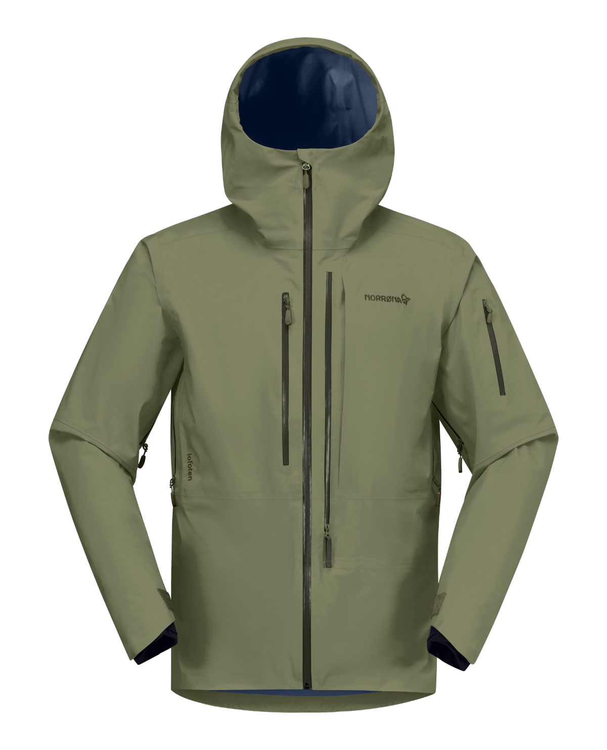 Norrøna Lofoten Gore-Tex Pro Jacket Men - Deep Lichen Green skidjacka för herrar
