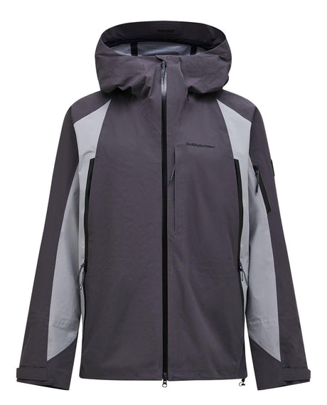 Peak Performance WeiTien Ridge Ace Ski Jacket Men - Motion Grey/Lt Grey – Skidjacka
