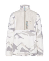 Kari Traa Rothe Half Zip - Vit mellanlager i fleece
