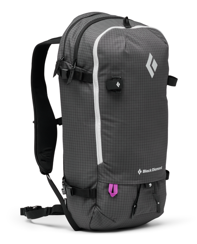 Black Diamond Helio 22 Backpack Carbon - Svart ryggsäck för topptur