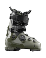 Atomic Hawx Prime 120 S BOA alpinpjäxa i olivgrönt utförande med BOA-system för optimal passform.