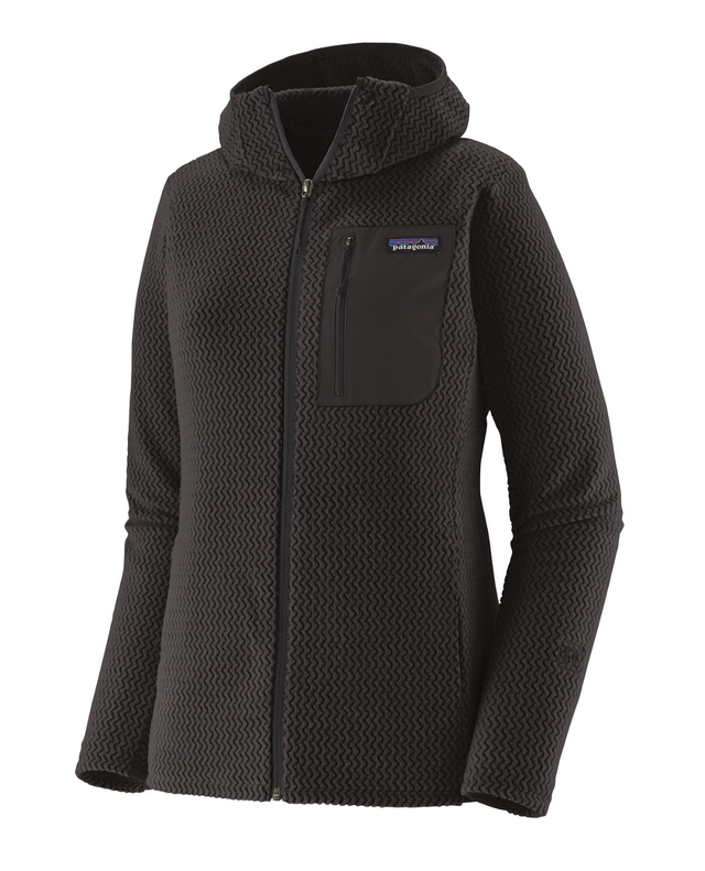 Patagonia R1 Air Full-Zip Hoody Women - Black svart