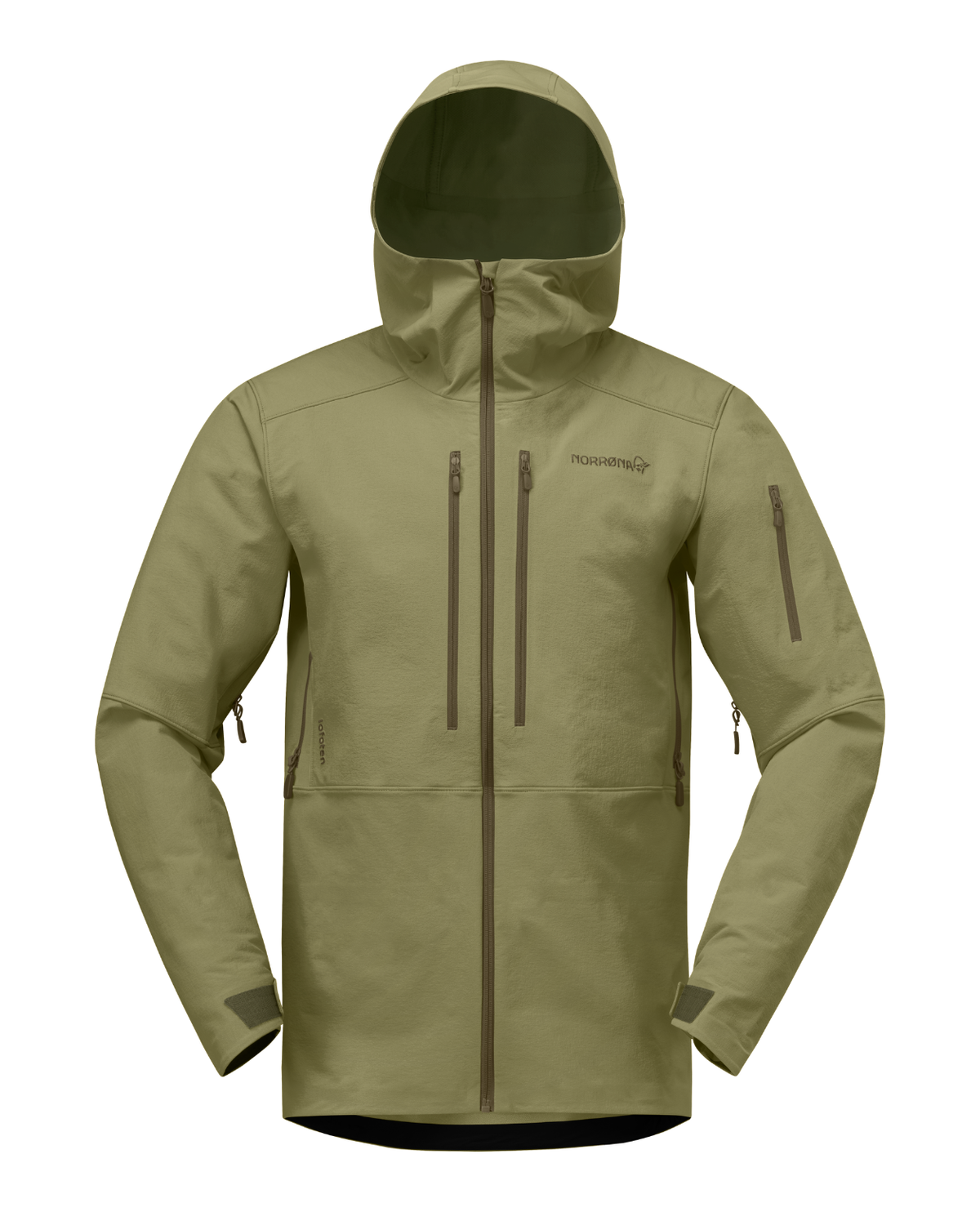 Norrøna Lofoten flex1 Jacket Men - Deep Lichen Green - Herr - Skijacka - Alpingaraget