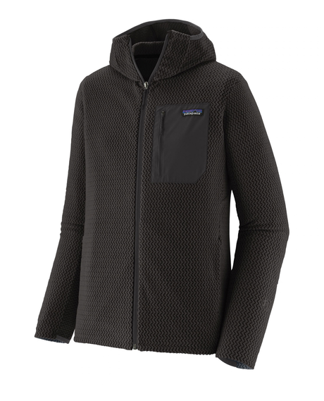 Patagonia R1 Air Full-Zip Hoody herr - Svart
