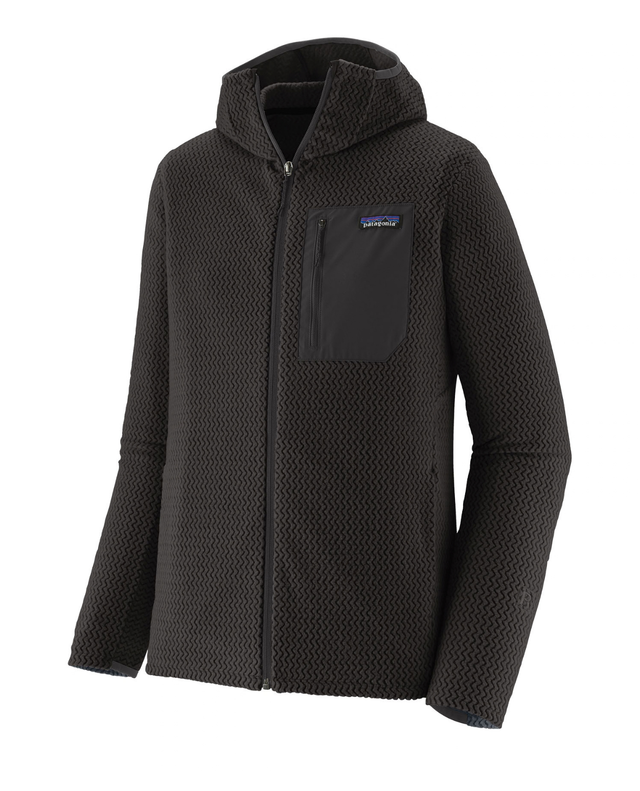Patagonia R1 Air Full-Zip Hoody herr - Svart