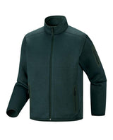 Arc'teryx Covert Cardigan Men - Dark Jade Heather Mellanlager - Alpingaraget