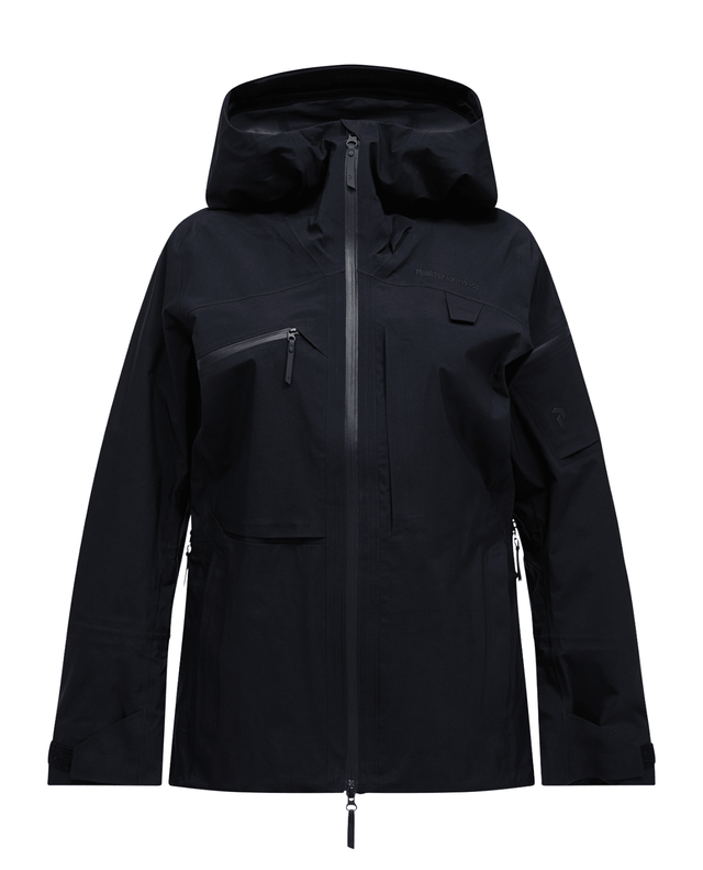 Peak Performance Women Alpine Gore - Tex 3L Jacket - Black - Skidjackor - Alpingaraget