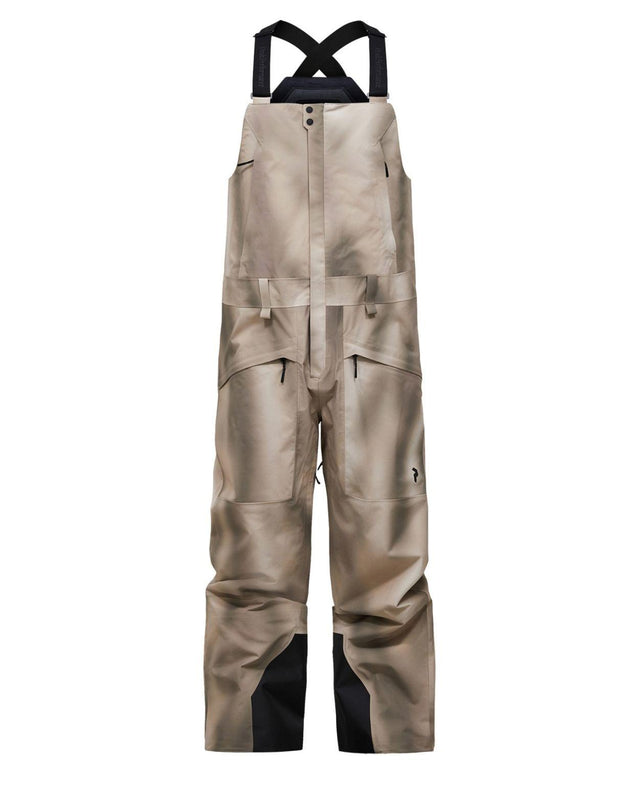 Peak Performance Edge 3L AOP Bib Pants - 336 Beam Fade för herr