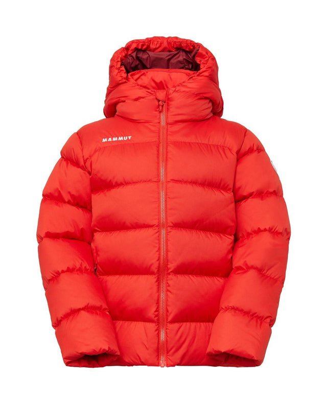 Mammut Waymarker IN Hooded Jacket Junior - Röd dunjacka för barn från Mammut.