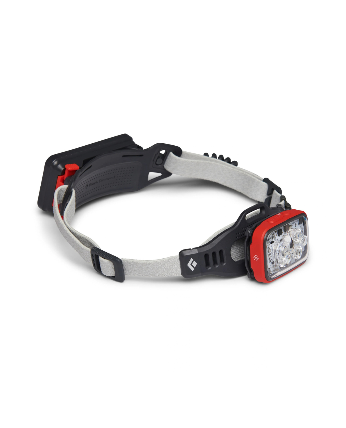 Black Diamond Distance 1500 Headlamp - Octane pannlampa i rött och svart med justerbart band.