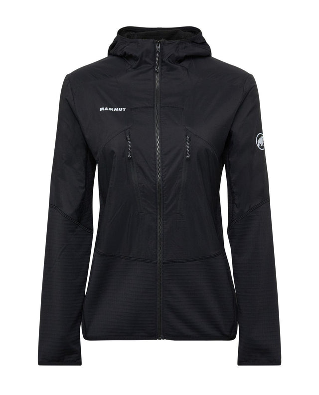 Mammut Aenergy ML Hybrid Hooded Jacket Dam - Svart mellanlager