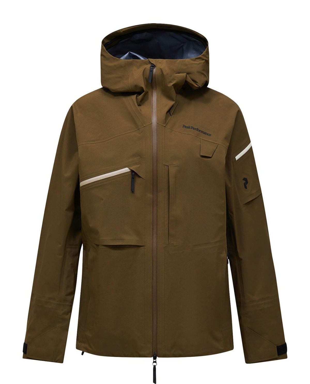 Peak Performance Alpine Gore-Tex 3L Jacket Men - Meadow Moss Brun