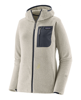 Patagonia R1 Air Full-Zip Hoody Women - Birch White - Alpingaraget