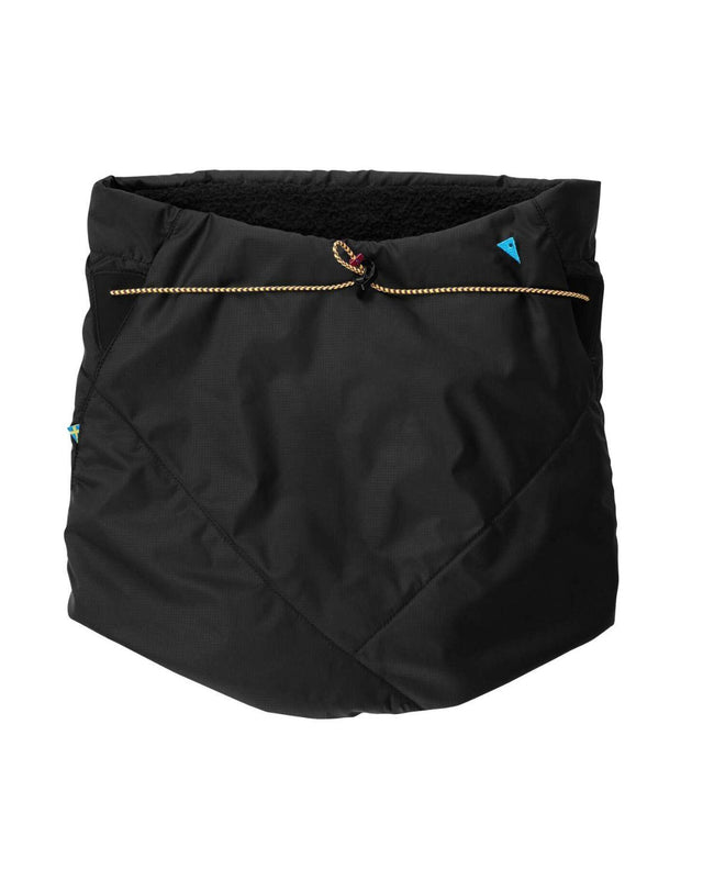 Klättermusen Viglaf Neck Gaiter - Svart buff för alpina skidåkare - Alpingaraget