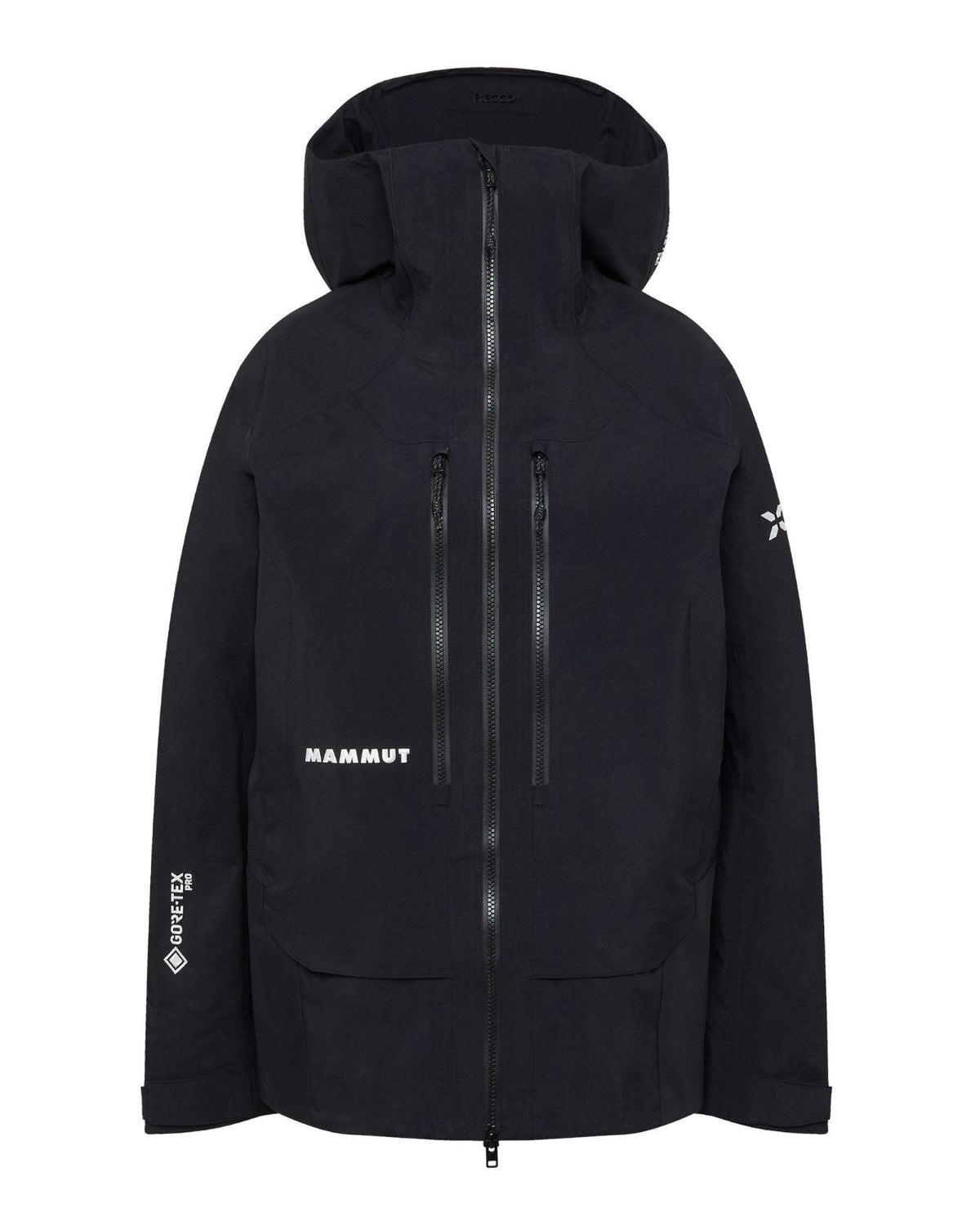 Mammut Eiger Free Pro HS Hooded Jacket dam - Svart hardshelljacka med huva