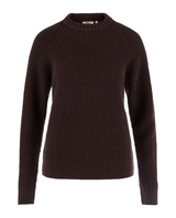 Fjällräven Övik Waffle Knit Women - Black Oak - Alpingaraget