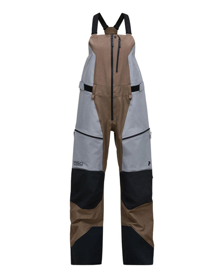 Peak Performance Vertical Gore-Tex Pro Bib Skidbyxor Dam i Terrain Tan/Lt Grey.