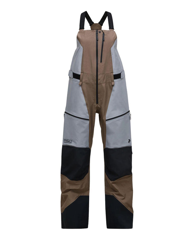 Peak Performance Vertical Gore-Tex Pro Bib Skidbyxor Dam i Terrain Tan/Lt Grey.