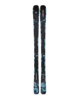 Armada ANTIMATTER 82 är en stabil allmountainskida i svart och blått med grafiskt mönster för piståkning.