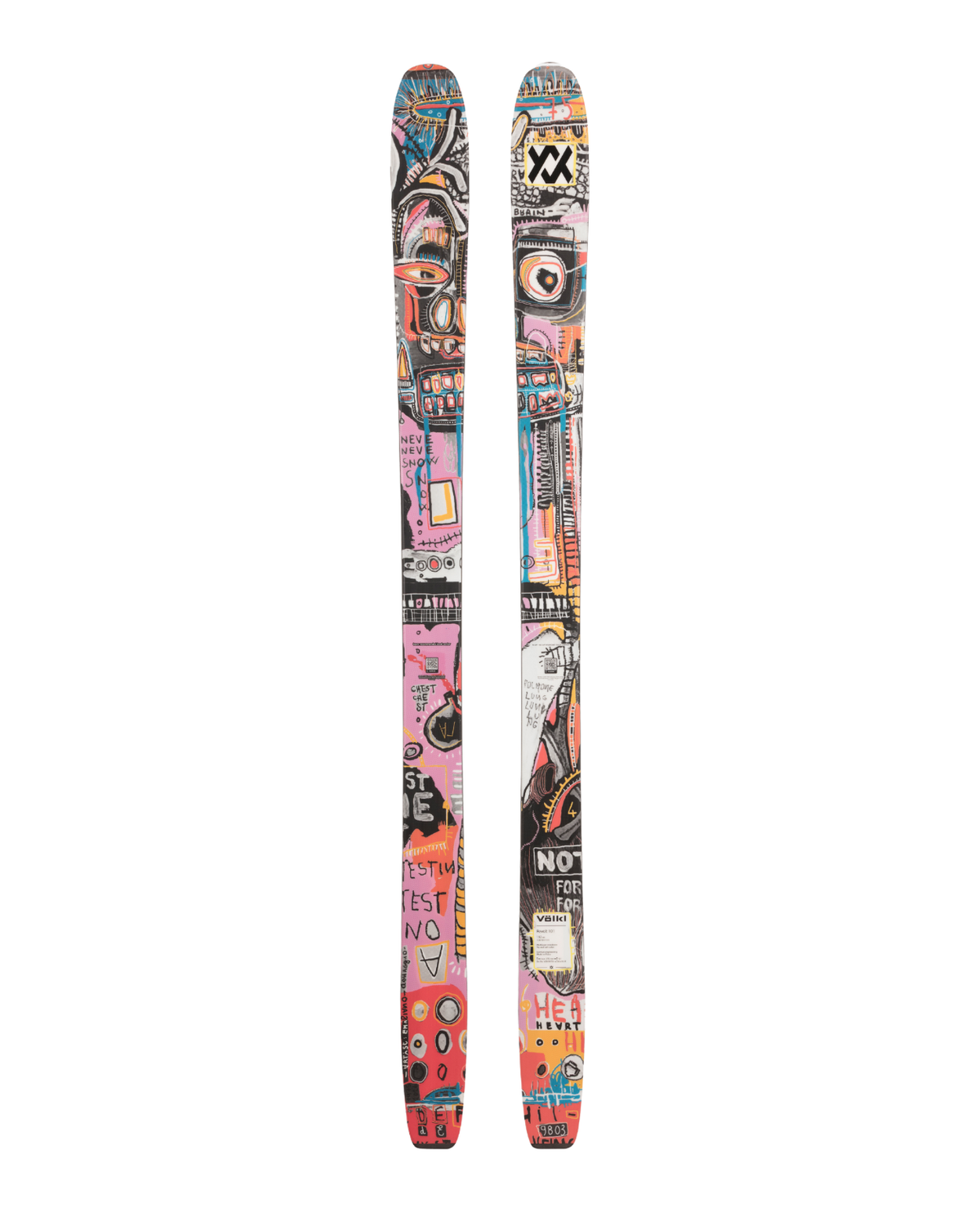 Völkl Revolt 101 26/27 - Allmountain/freestyleskidor med färgglad grafisk design och konstnärliga detaljer Alpingaraget