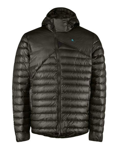 Klättermusen Lopt Hood Jacket Men i mörkgrönt, ett varmt och tekniskt mellanlager för herr.