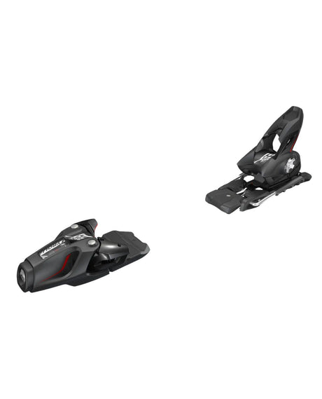Tyrolia Race ST 14 alpinbindning i mattsvart design med röda och vita detaljer.