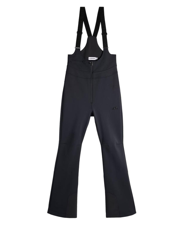 J.Lindeberg Aviana Softshell Bib Pant dam - Svart skidbyxa