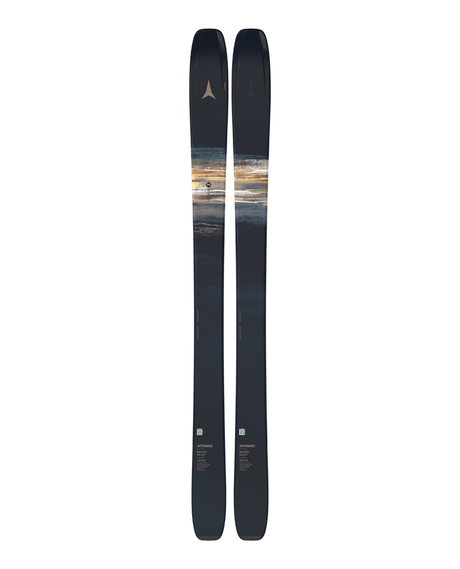 Atomic Maven 94 CTI 26/27 allmountainskidor för damer i mörk design med eleganta gulddetaljer - Alpingaraget