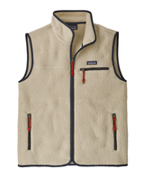 Patagonia Retro Pile Vest Men i färgen pelican beige fleeceväst med dragkedjor och bröstficka.