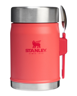 Stanley The Legendary Food Jar + Spork 0.4 L - Hot Coral - Alpingaraget