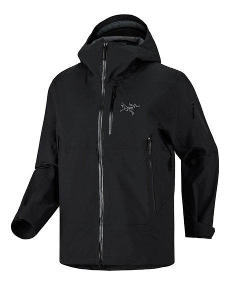 Arc'teryx Sabre Jacket Men - Svart skidjacka för herr med väderskyddande skal och huva.
