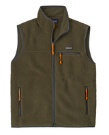 Patagonia Retro Pile Vest Men - Basin Green fleeceväst för herrar i grönt.