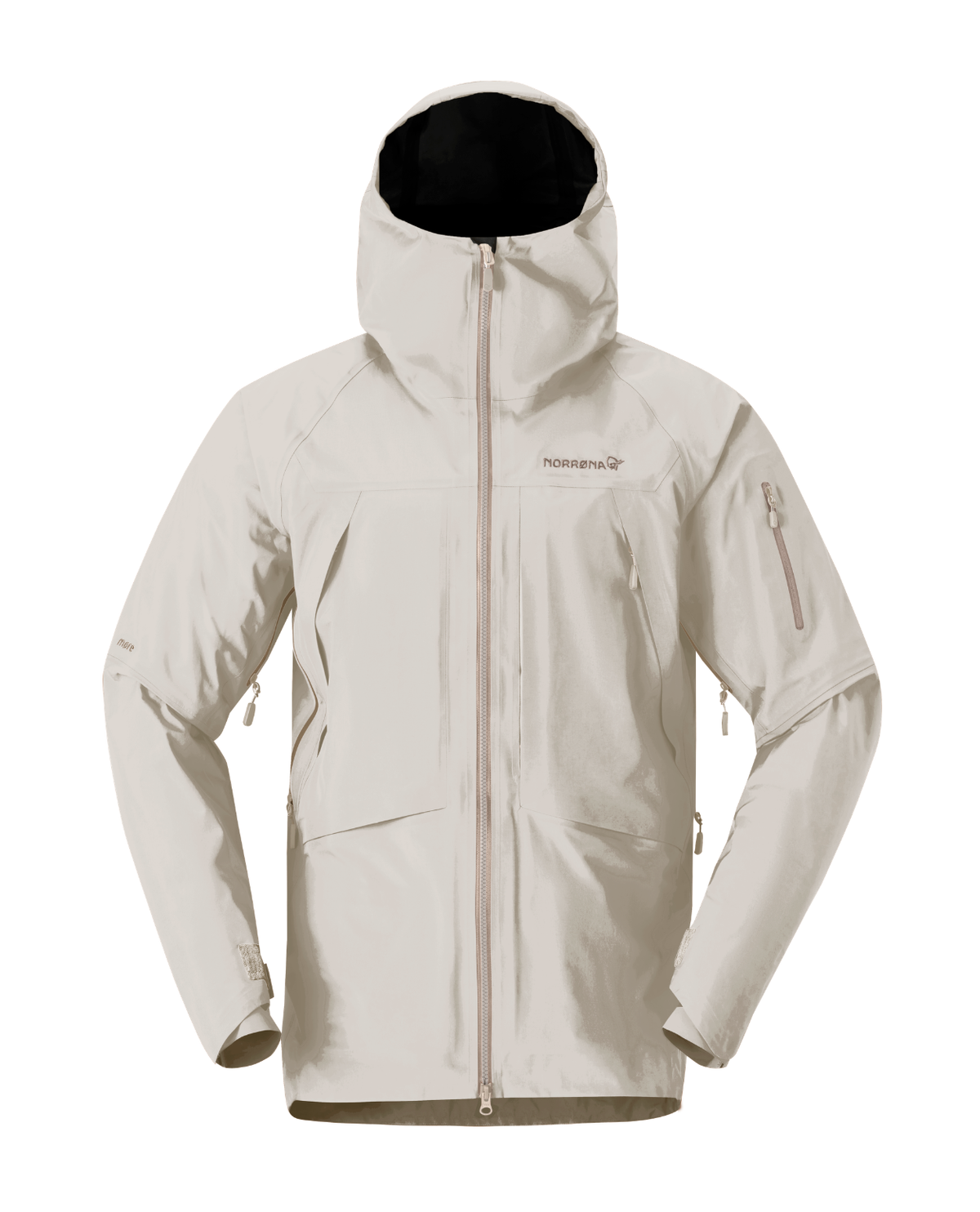 Norrøna Møre Gore-Tex Jacket Men - Oatmeal - Skidjacka - Alpingaraget