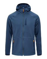 Elevenate Skiers Fleece Hood Men - Insignia Blue - Mellanlager