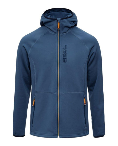 Elevenate Skiers Fleece Hood Men - Insignia Blue - Mellanlager