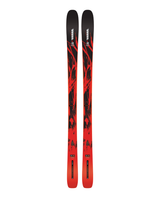 K2 Mindbender 88 är en all mountain-skida i svart och rött med modern konstruktion för pist och varierande snö.