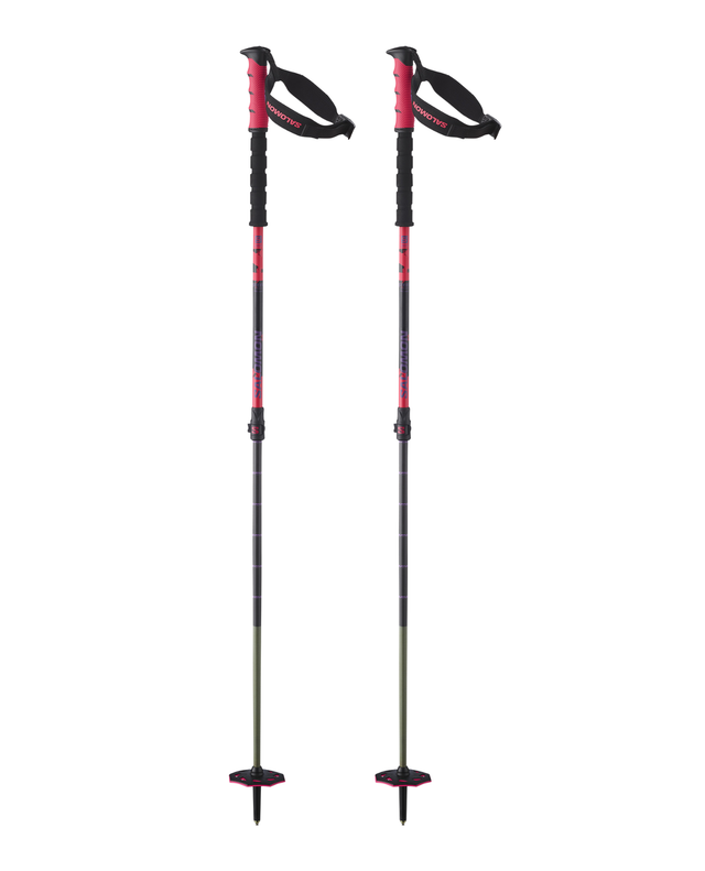 Salomon Steep Pro Vario S3 - Alpinstavar - Svart/Röd - Alpingaraget