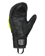 Leki WCR Pro Zero Mitt, en lättare racevante i läder med optimerat grepp för alpina tävlingsåkare.