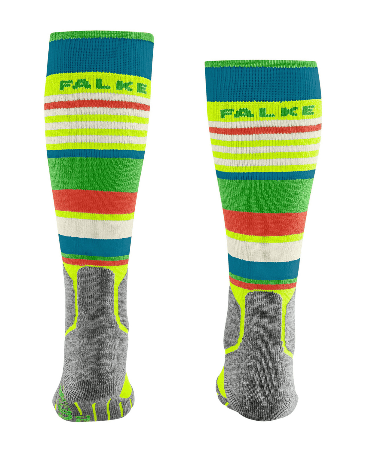 FALKE SK2 Intermediate Kids Skiing Knee - high socks - Lightning - Strumpor - Alpingaraget