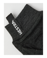 Hestra Merino Wool Liner Active 5 Finger - Charcoal - Alpingaraget