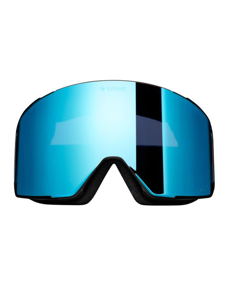 Sweet Protection Boondock II L skidglasögon med kontrasthöjande RIG Aquamarine spegellins och teal ram.