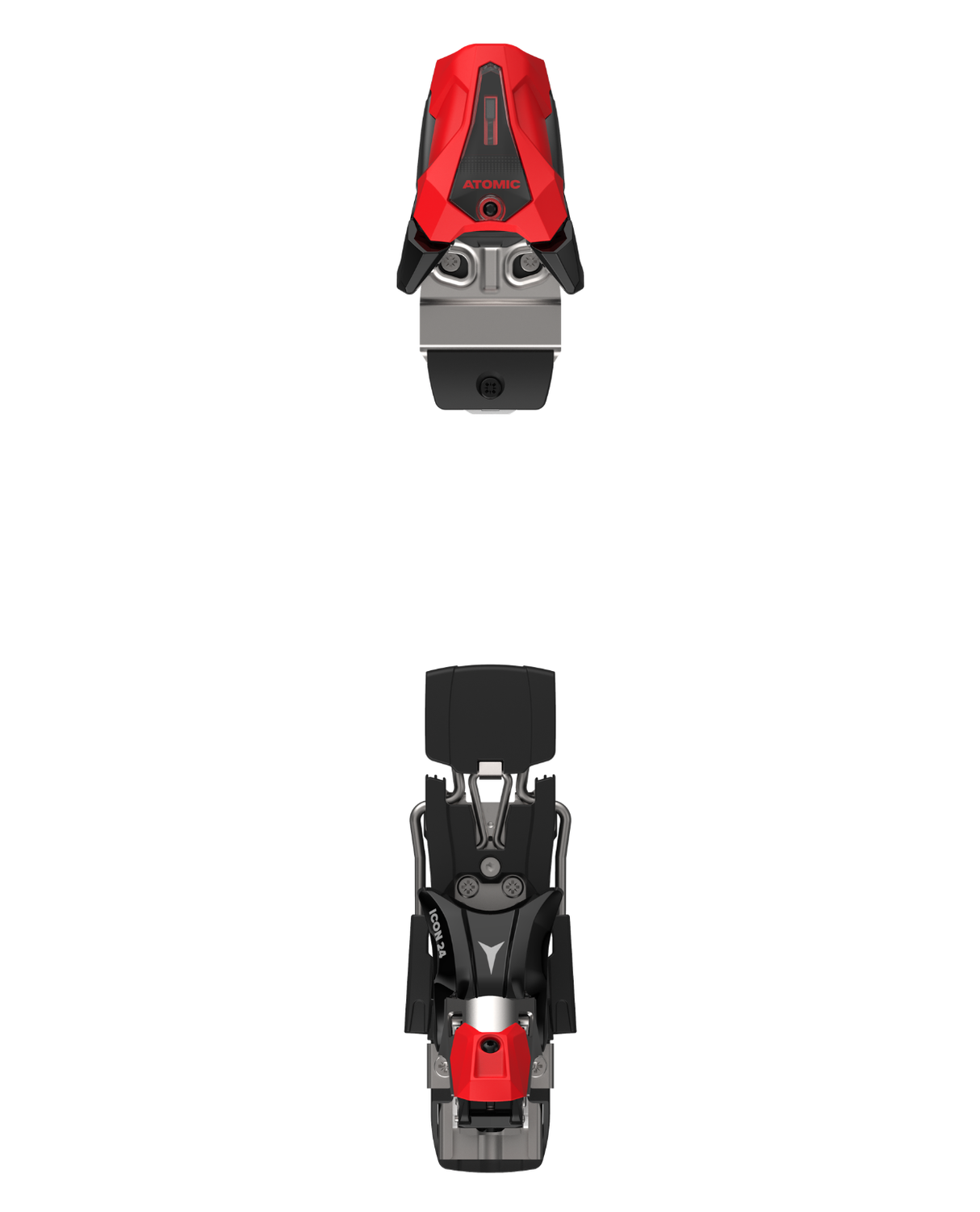 Atomic Icon WC 24 26/27 - Röda alpinbindningar - Alpingaraget