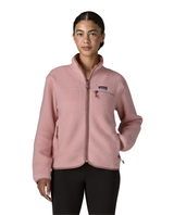 Patagonia Retro Pile Jacket Women Fuzzy Mauve - Dam - Alpingaraget