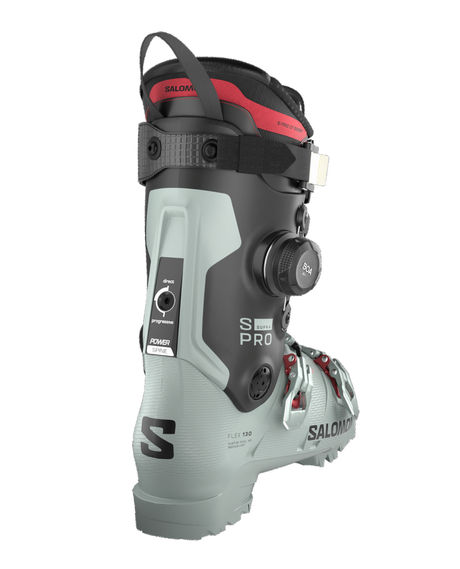 Salomon S/Pro Supra C BOA 130 grå alpinpjäxa för herrar med BOA-system från Alpingaraget