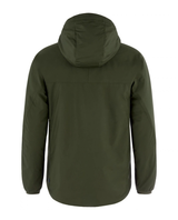 Fjällräven Bergtagen 60 Insulation Jacket Men - Deep Forest-Black grön jacka bakifrån