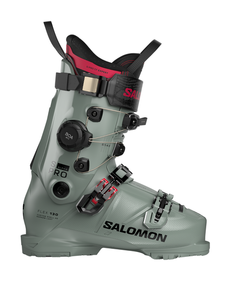 Salomon S/Pro Alpha C BOA 130 - Wrought Iron/Black/Raspberry - Alpingaraget