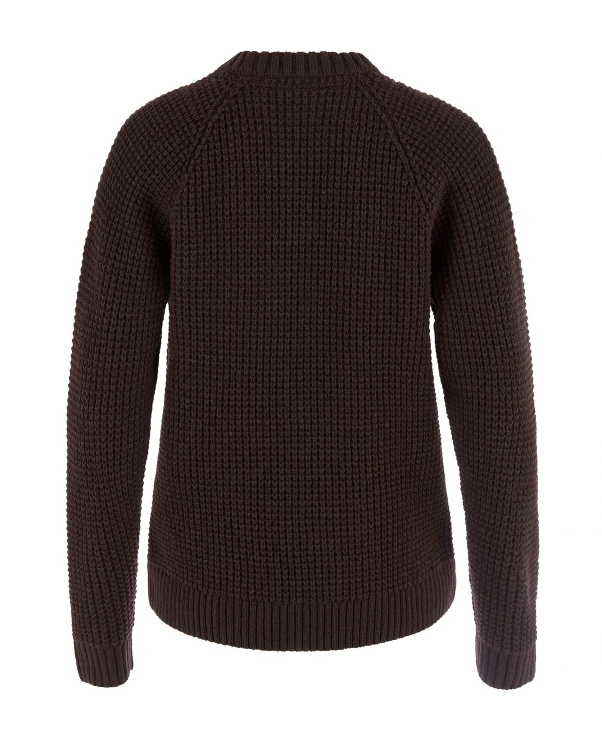 Fjällräven Övik Waffle Knit Women - Black Oak - Bakifrån
