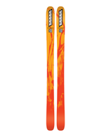 K2 Mindbender 101 freerideskidor i orange design för allroundåkning på hela berget.