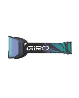 Giro Revolt Pro skidglasögon i färgen Sapphire Trench Fade sett från sidan.
