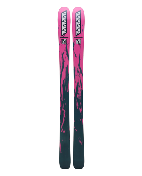 K2 Mindbender 96 Women - Rosa all mountain-skidor med snygg design för damer.